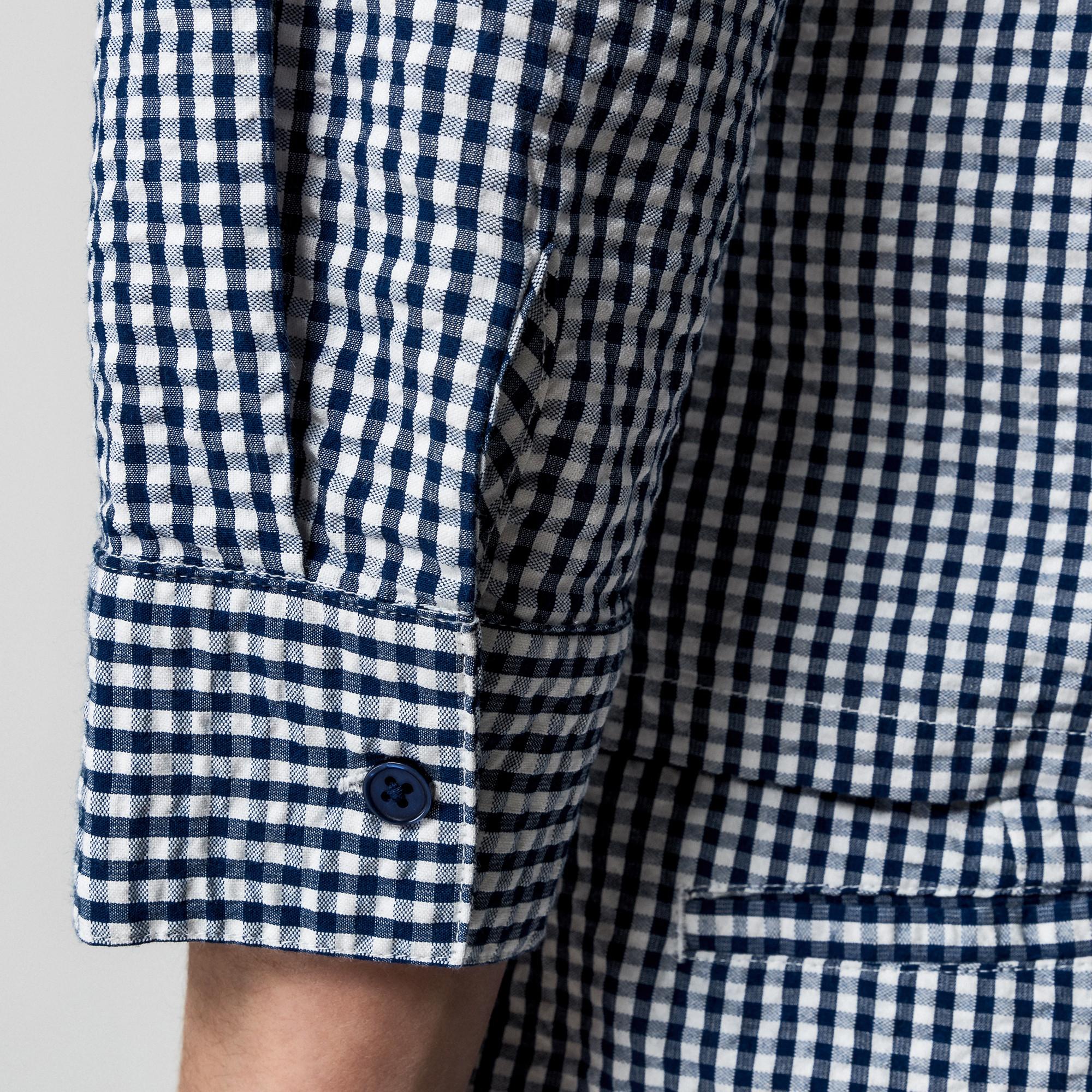 Manor Woman Camicetta a Quadri Vestibilità Regolare  