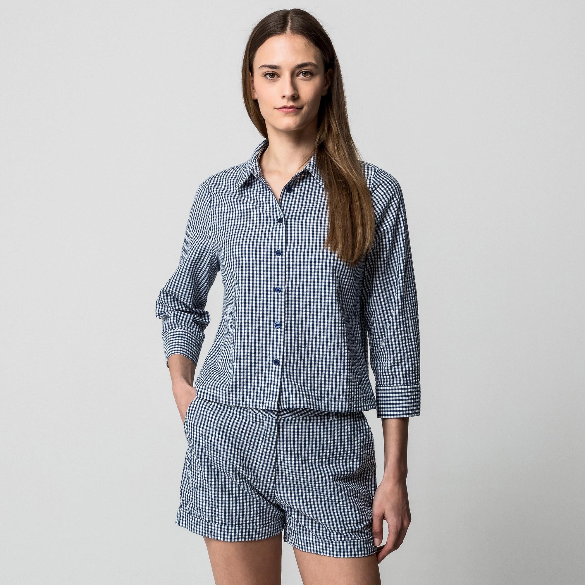 Manor Woman Karierte Regular Fit Shorts  