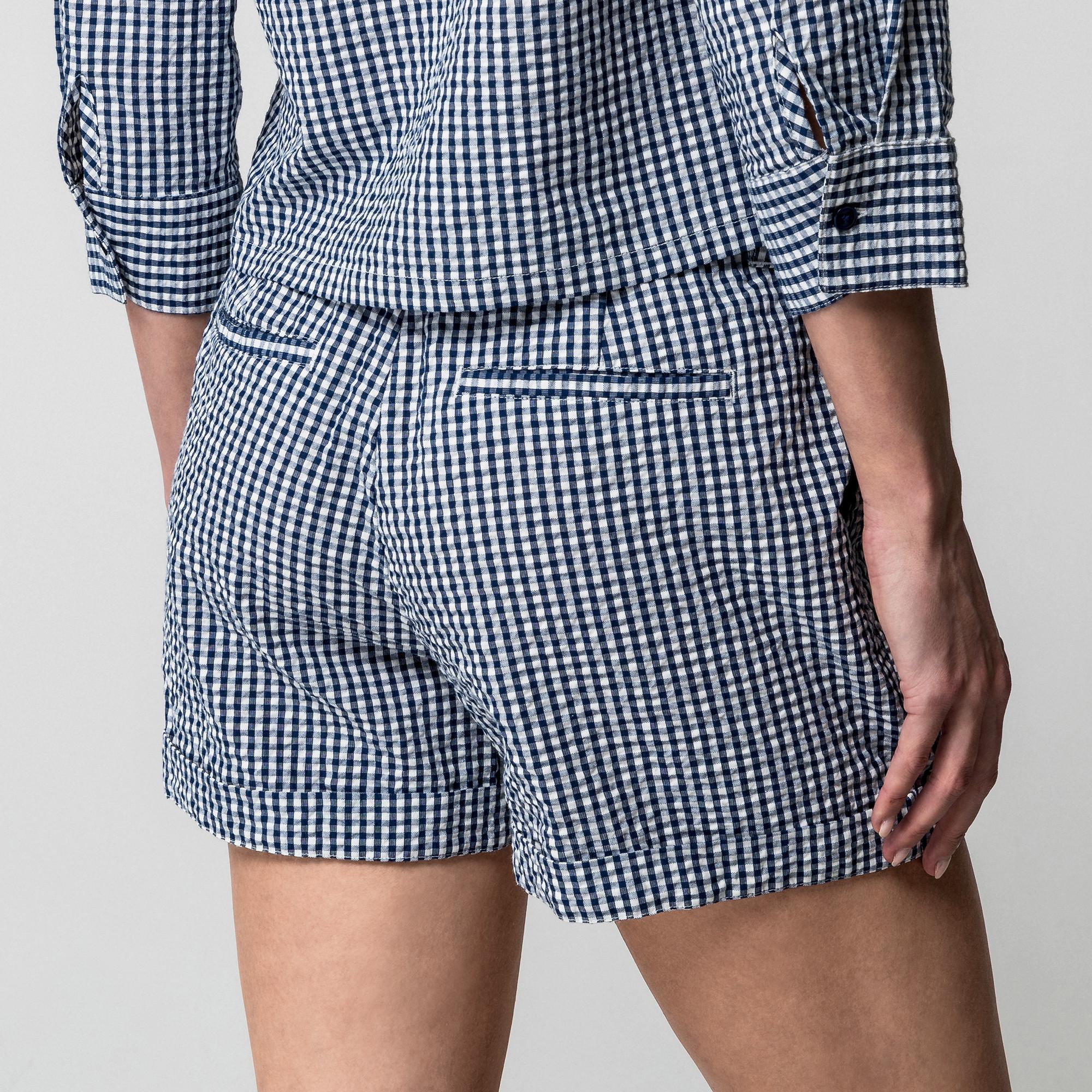 Manor Woman Karierte Regular Fit Shorts  