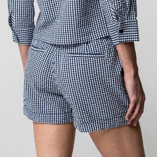 Manor Woman Karierte Regular Fit Shorts  