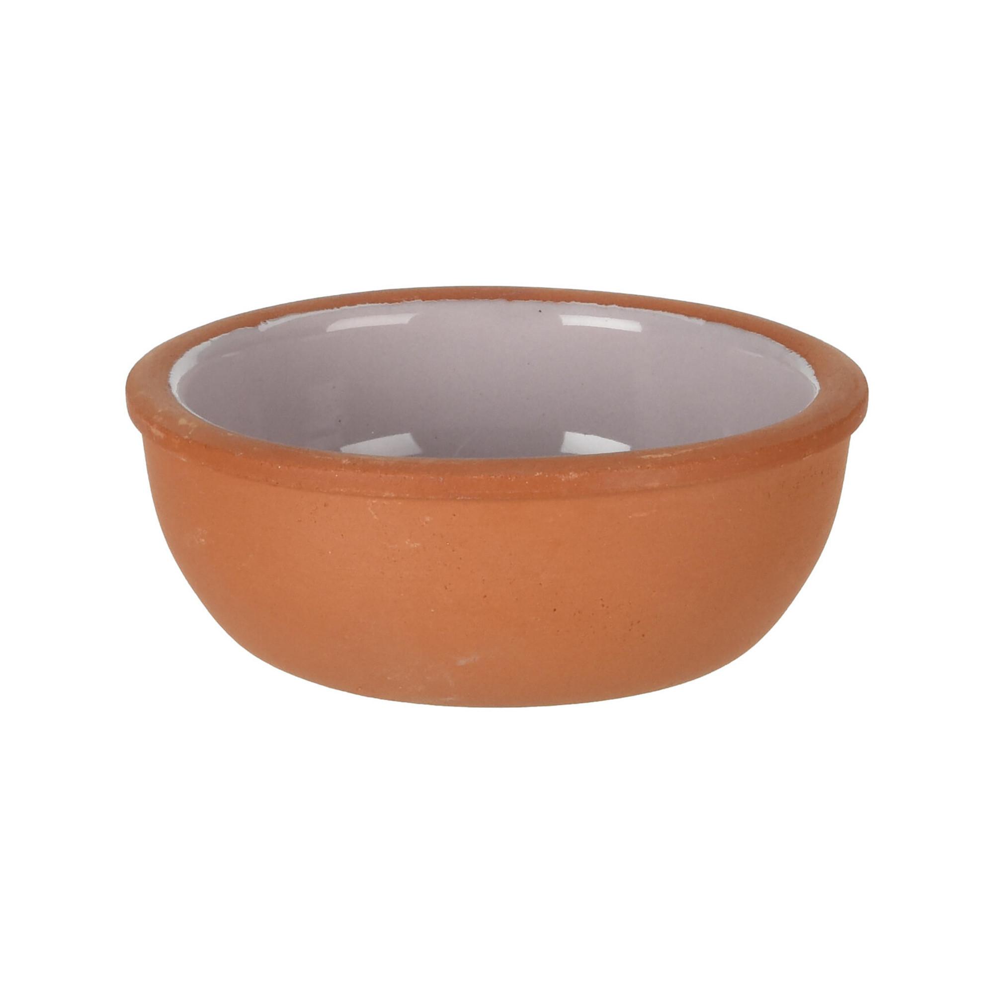 Excellent Houseware Aperoschalen-Set, 4-teilig Terracotta 