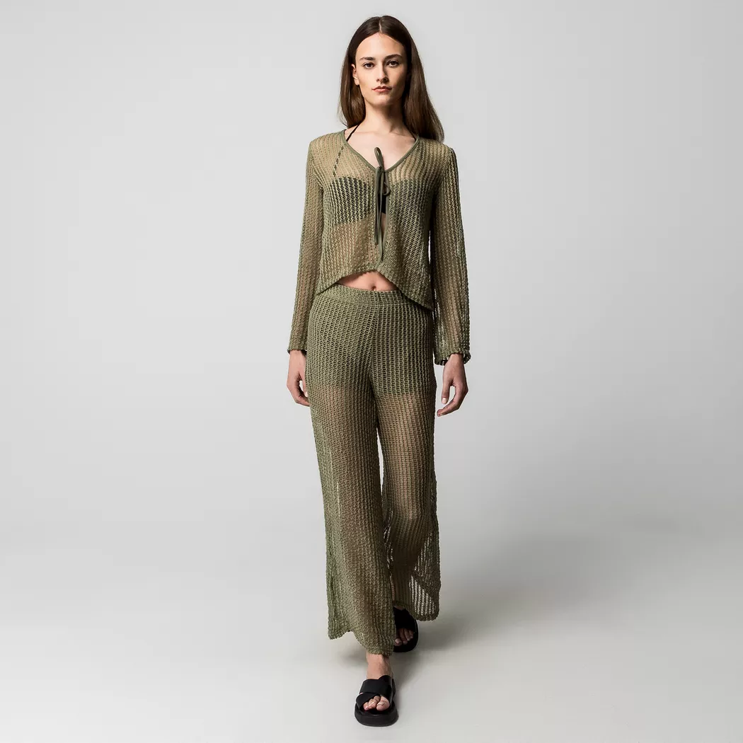 Manor Woman - Hose, für Damen, Olivegrün, Größe L/XL