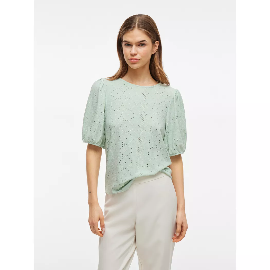 VILA - T-Shirt, für Damen, Lindengrün, Größe L