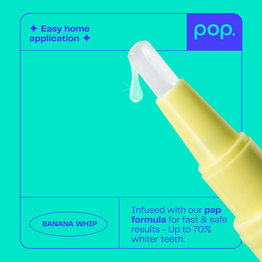 Smilepen Pop  Teeth Whitening Pen 'Banana Whip' 