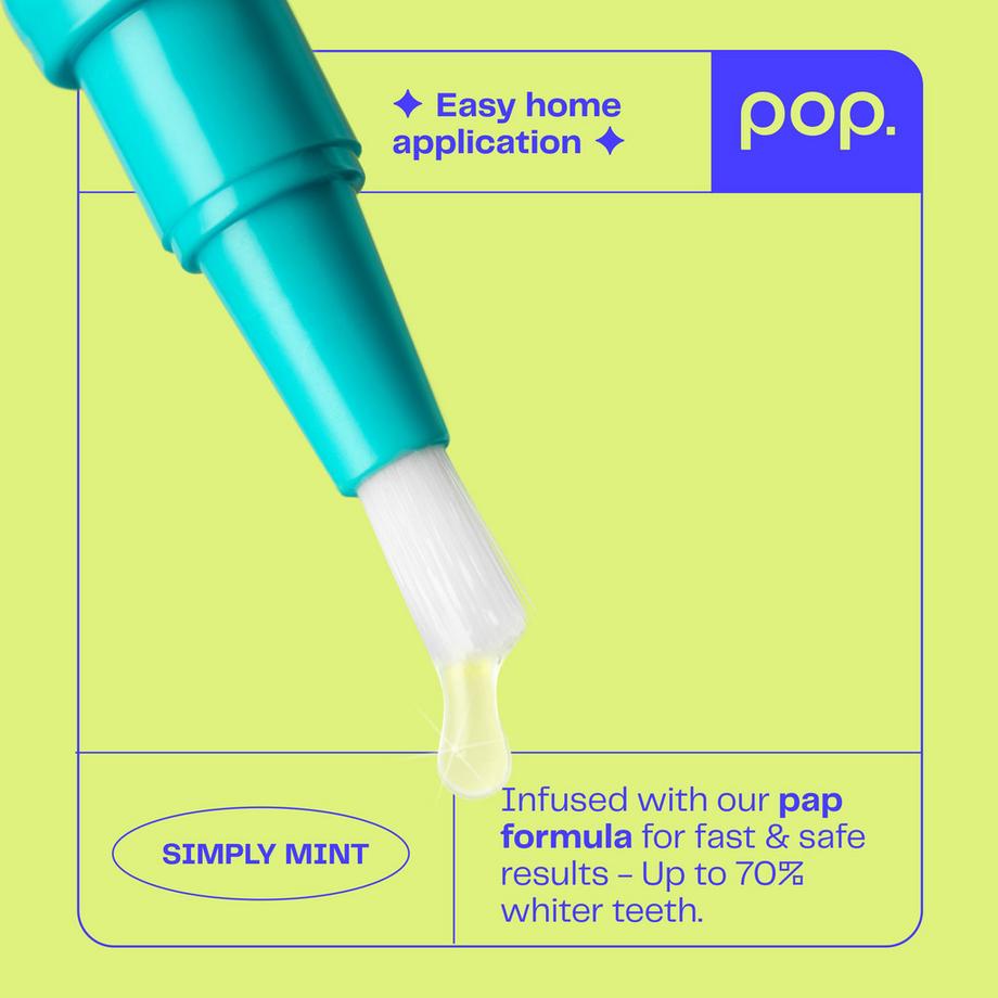 Smilepen Pop  Teeth Whitening Pen 'Simply Mint' 