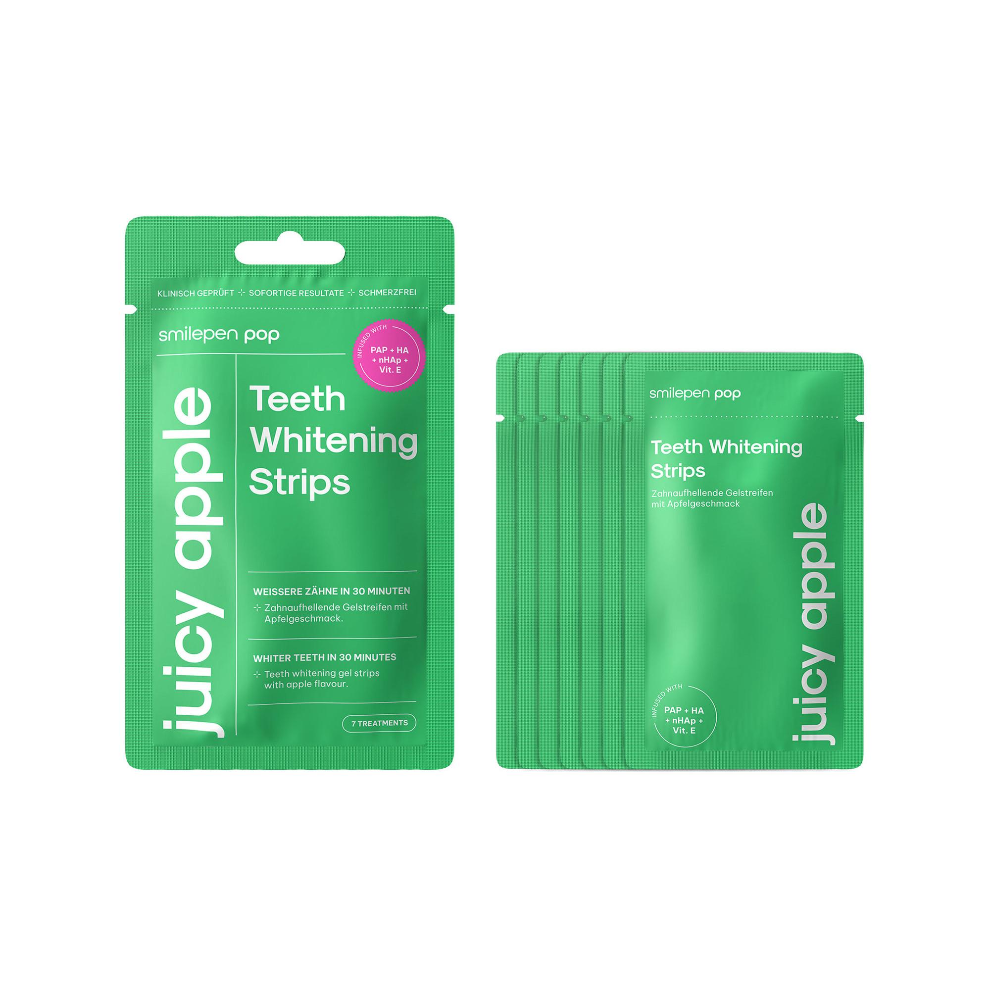 POP  Teeth Whitening Strips 'Juicy Apple' 