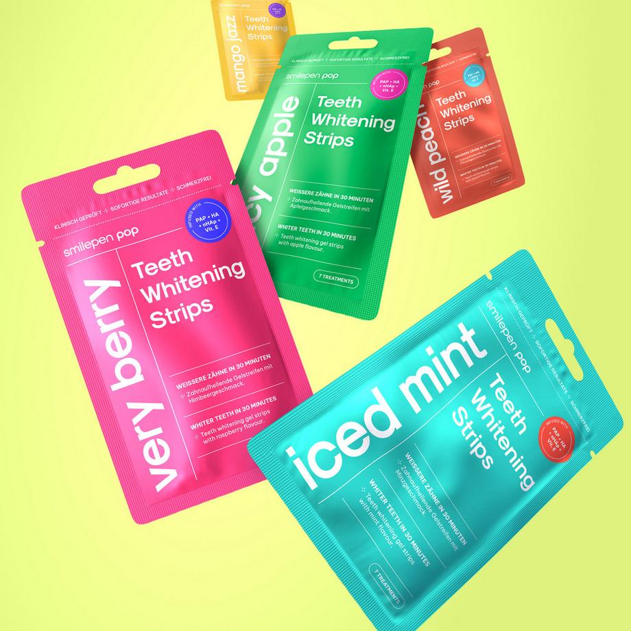Smilepen Pop  Teeth Whitening Strips 'Mango Jazz' 