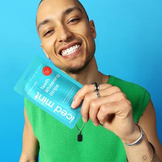 POP  Teeth Whitening Strips 'Iced Mint' 