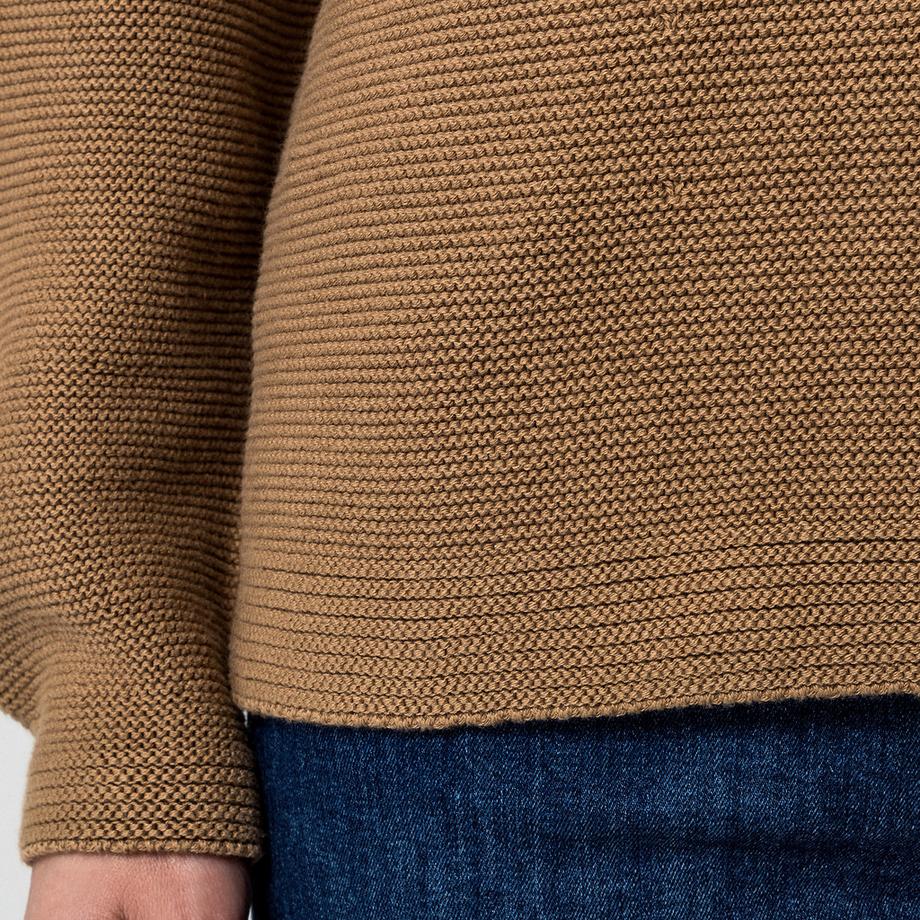 Manor Woman Pull en maille côtelée  