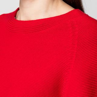 Manor Woman Pull en maille côtelée coupe décontractée  