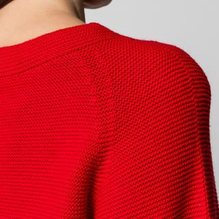 Manor Woman Pull en maille côtelée coupe décontractée  