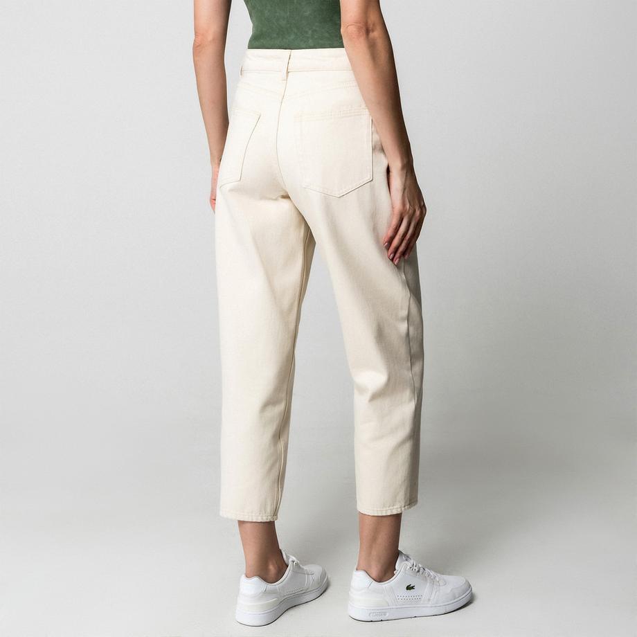 Manor Woman Mom Mid Rise Flared Jeans  