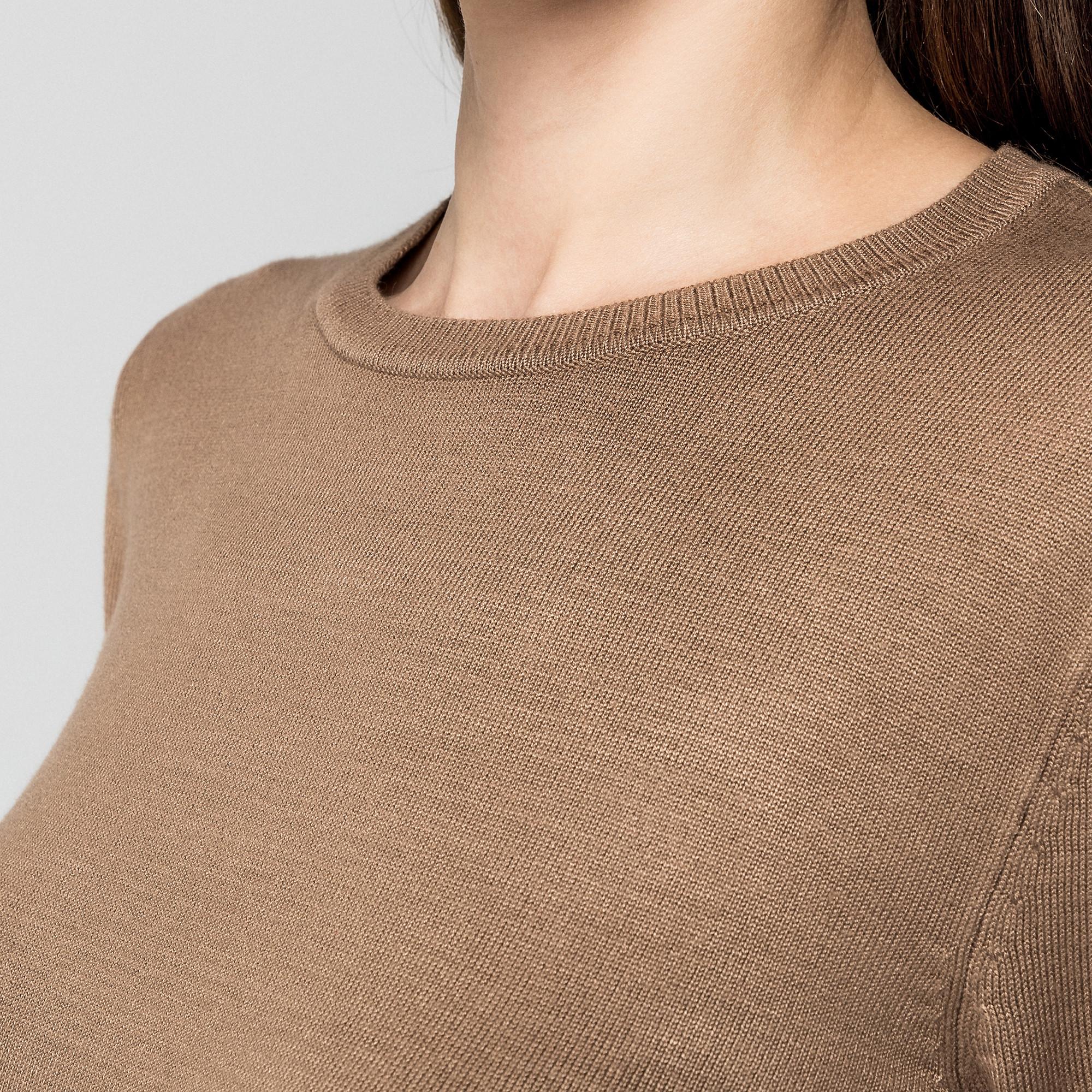 Manor Woman Pullover Girocollo Maglia Fine  