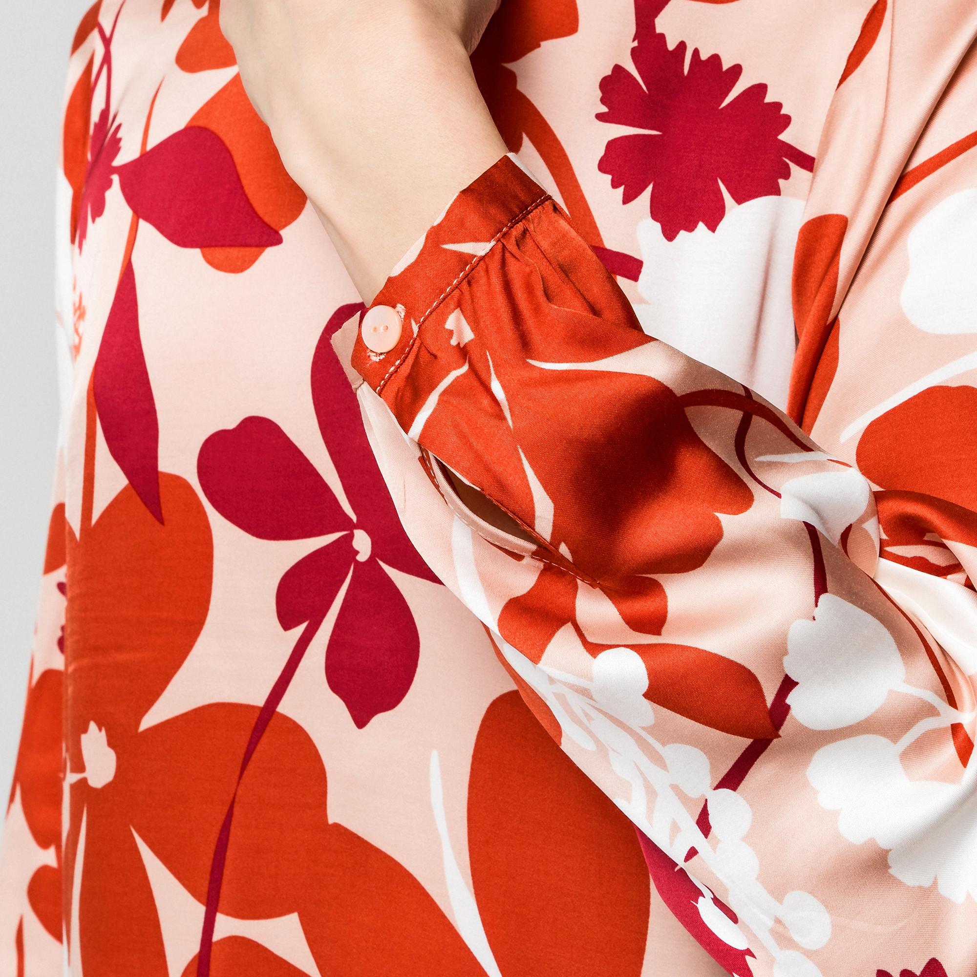 Manor Woman Chemisier Satin Floral  