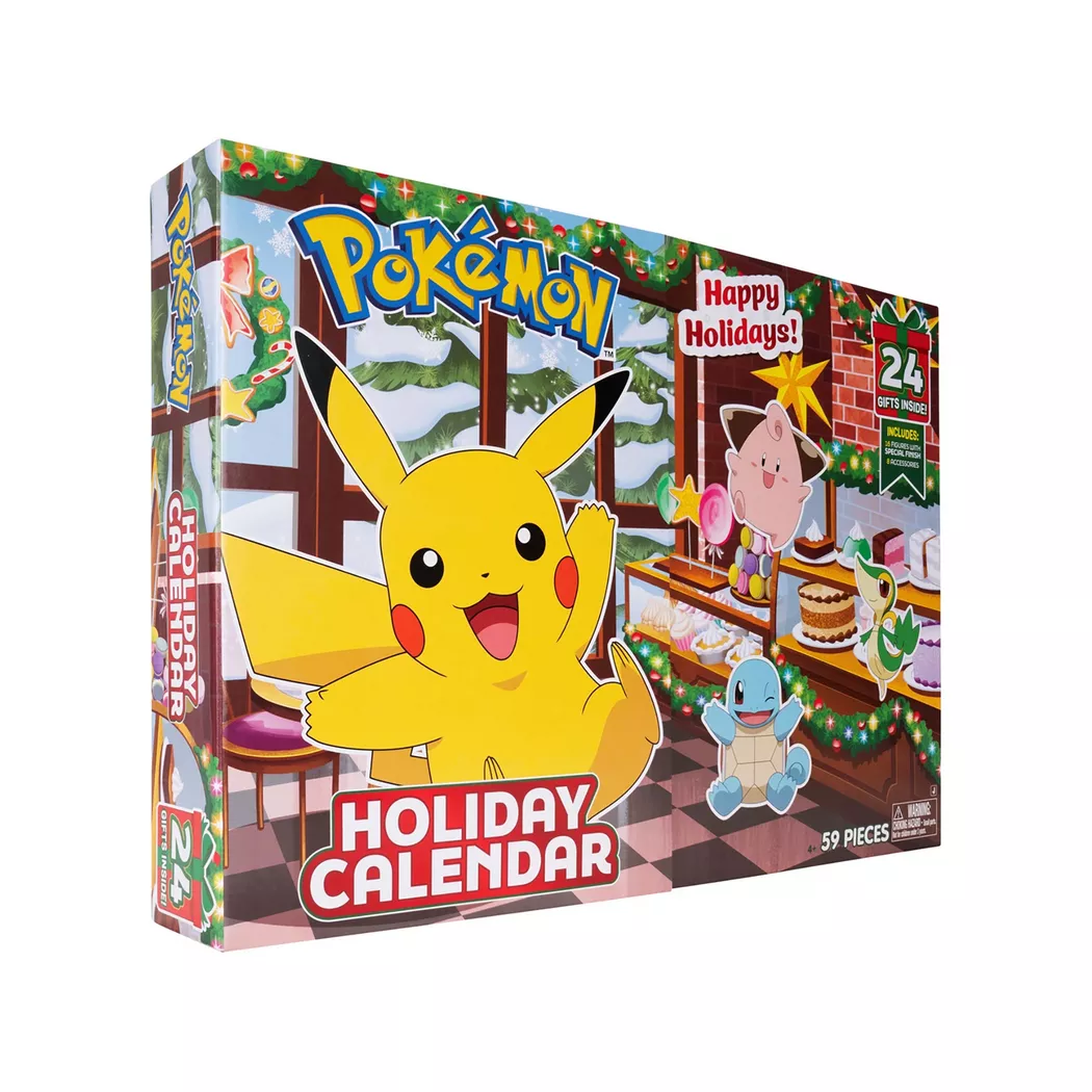 Jazwares - Adventskalender Pokémon 2025, Multicolor