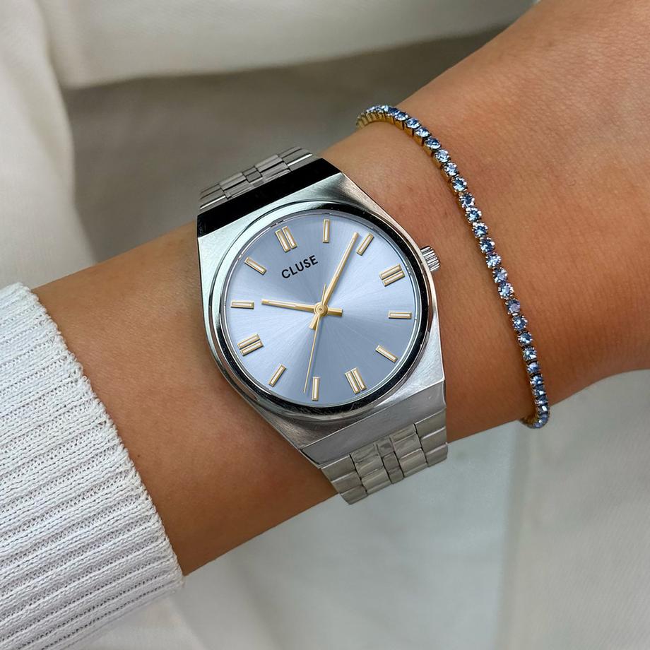 CLUSE Retro 70's Analoguhr 