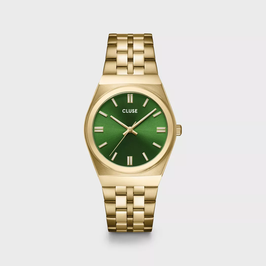 CLUSE Retro 70's Analog Watch Gold 2