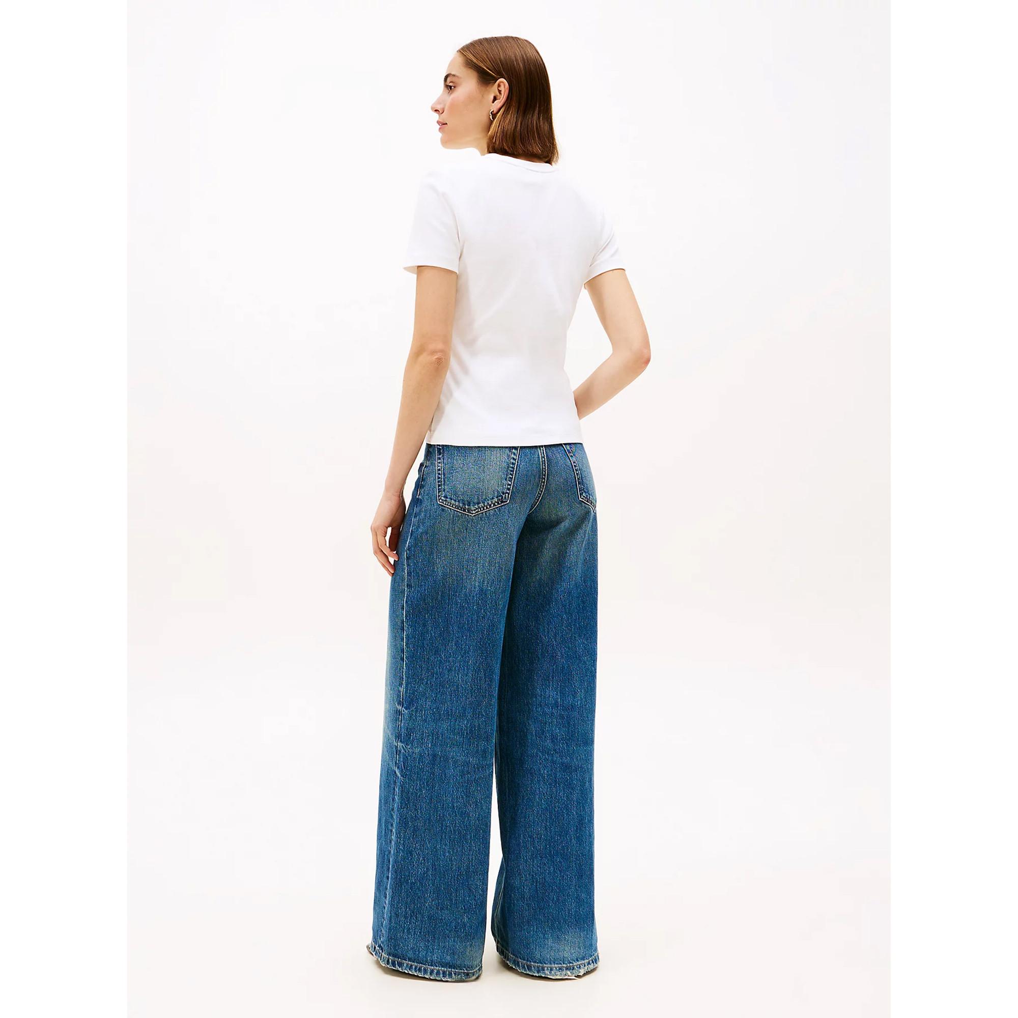 TOMMY HILFIGER T-Shirt Rundhals Kurzarm  