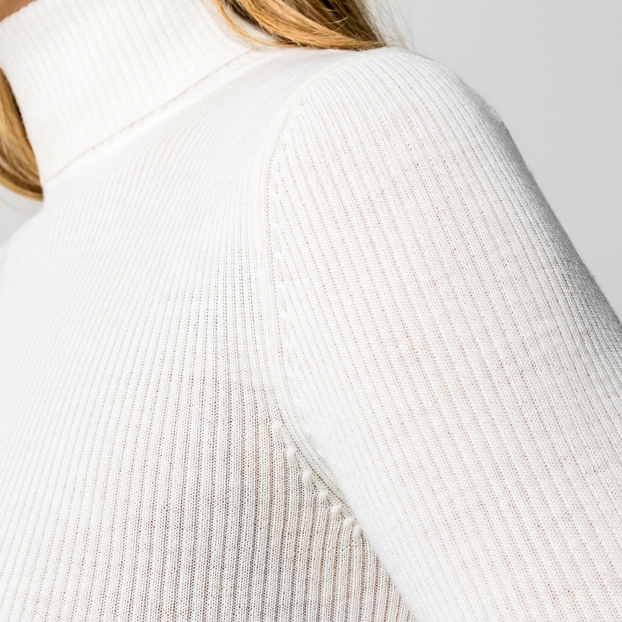 Manor Woman Maglione Dolcevita a Coste  