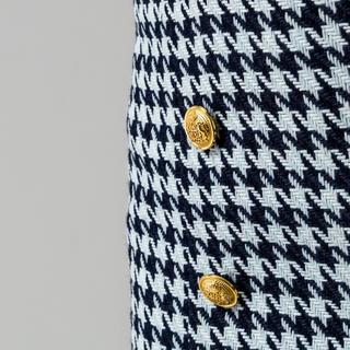 Manor Woman Gonna Midi Pied-de-Poule Effetto Incrociato  