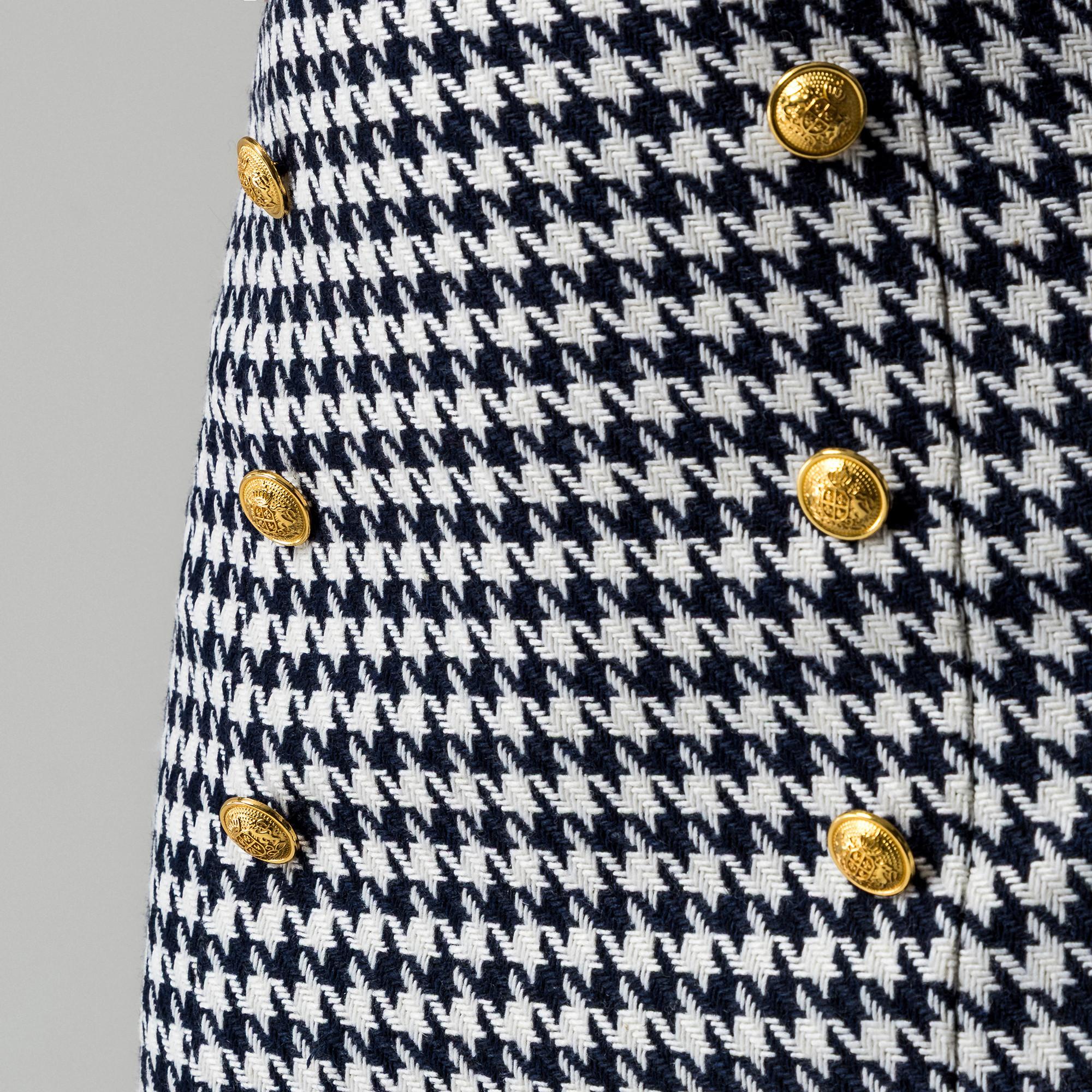 Manor Woman Midi Hahnentritt Wickelrock  