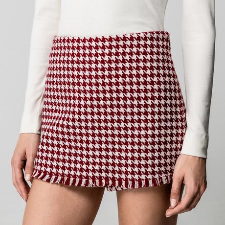 Manor Woman Hahnentritt Muster Shorts  