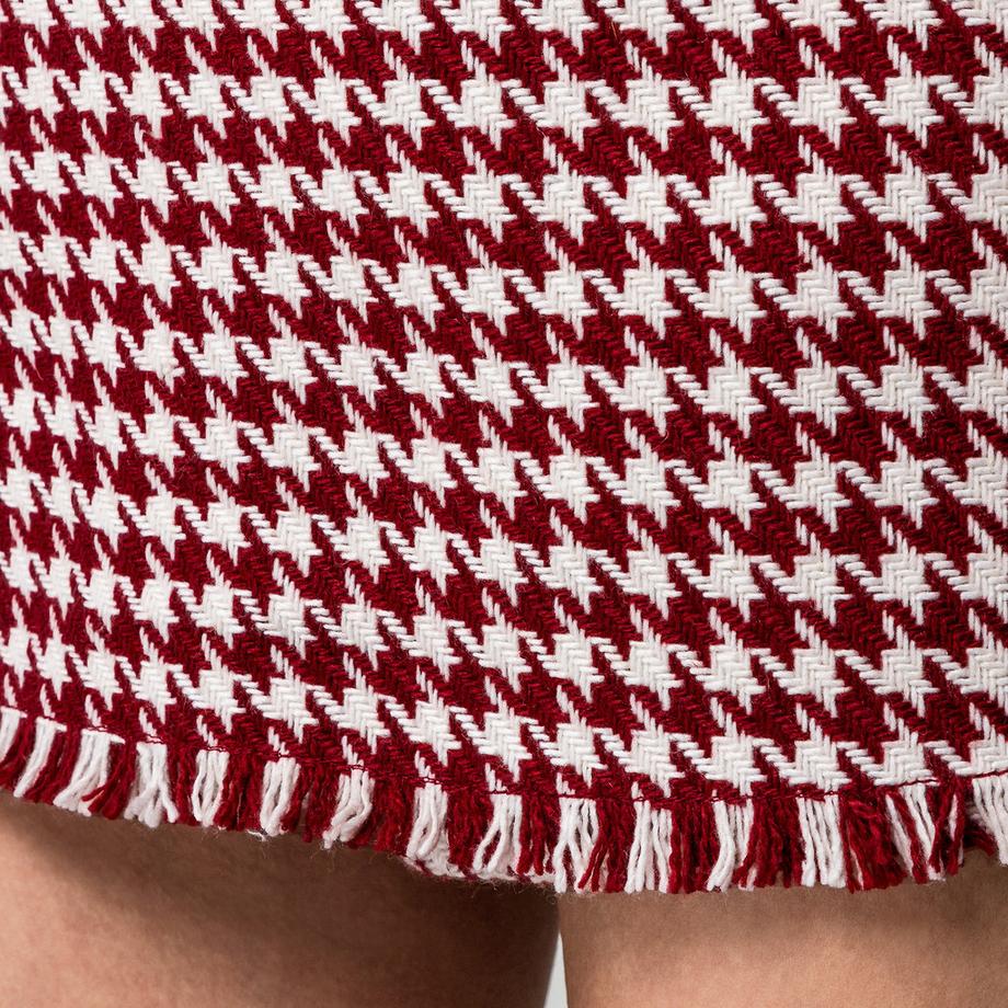 Manor Woman Short Motif Pied-de-poule  