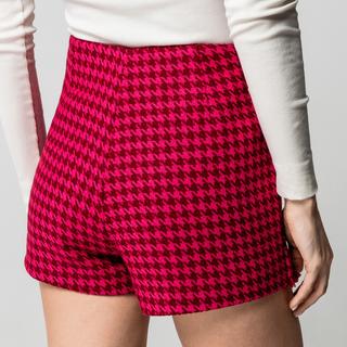 Manor Woman Short Motif Pied-de-poule  