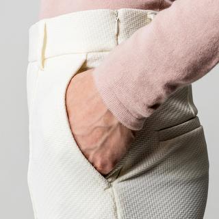 Manor Woman Tweed Hose gerades Bein  