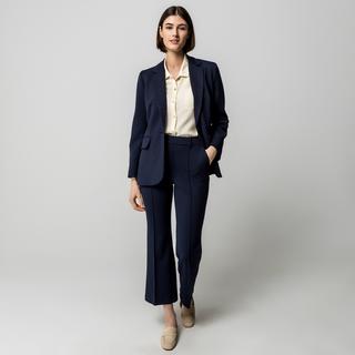 Manor Woman Tweed Hose gerades Bein  