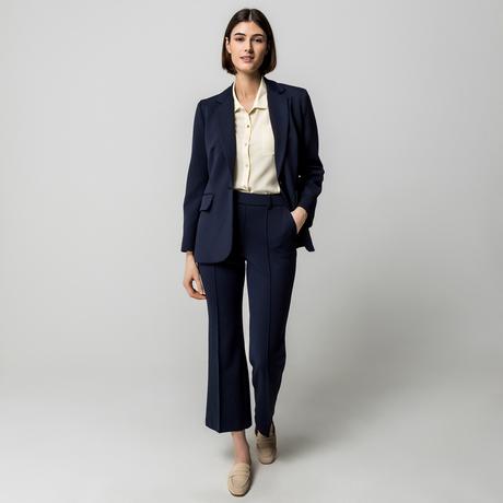 Manor Woman Tweed Hose gerades Bein  