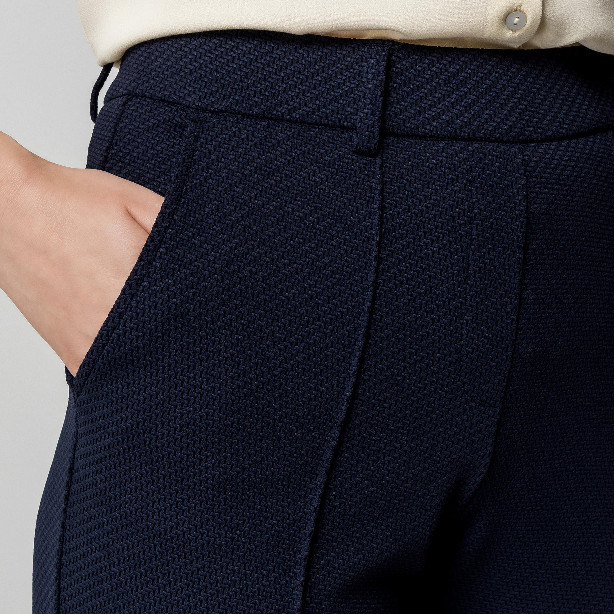 Manor Woman Tweed Hose gerades Bein  