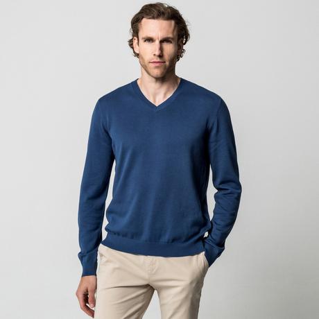 Manor Man Pullover Scollo a V  