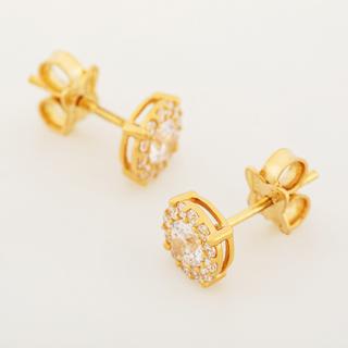 L' Atelier Gold 18 Karat by Manor  Ohrringe 