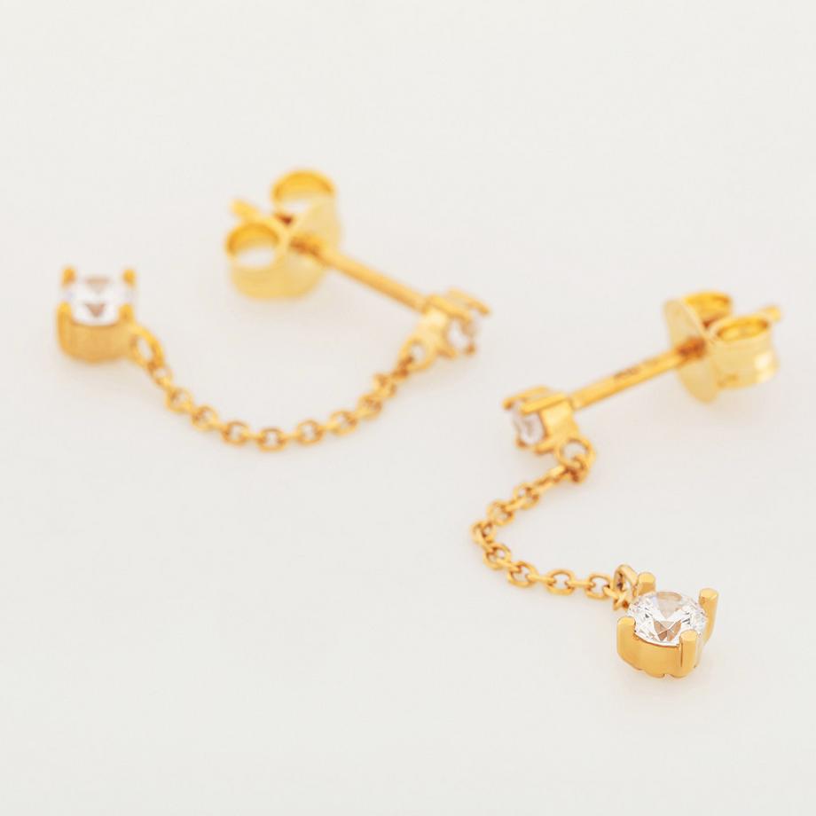 L' Atelier Gold 18 Karat by Manor  Orecchini 