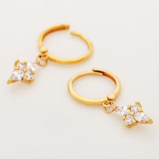L' Atelier Gold 18 Karat by Manor  Boucles d'oreilles 