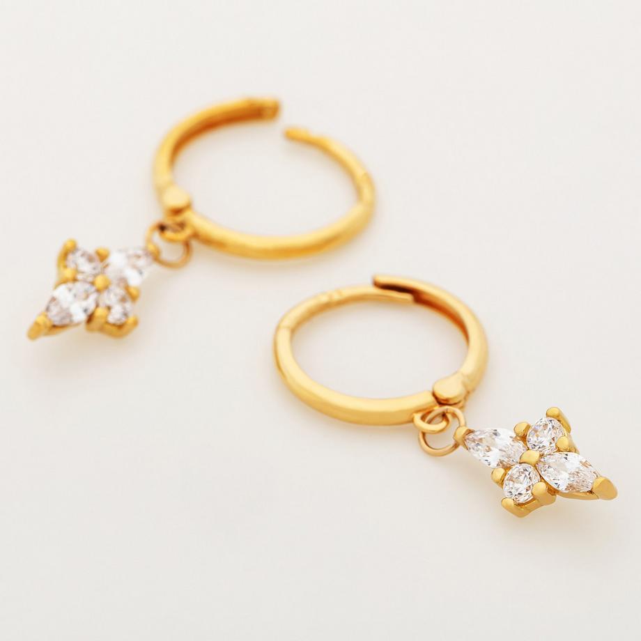 L' Atelier Gold 18 Karat by Manor  Boucles d'oreilles 