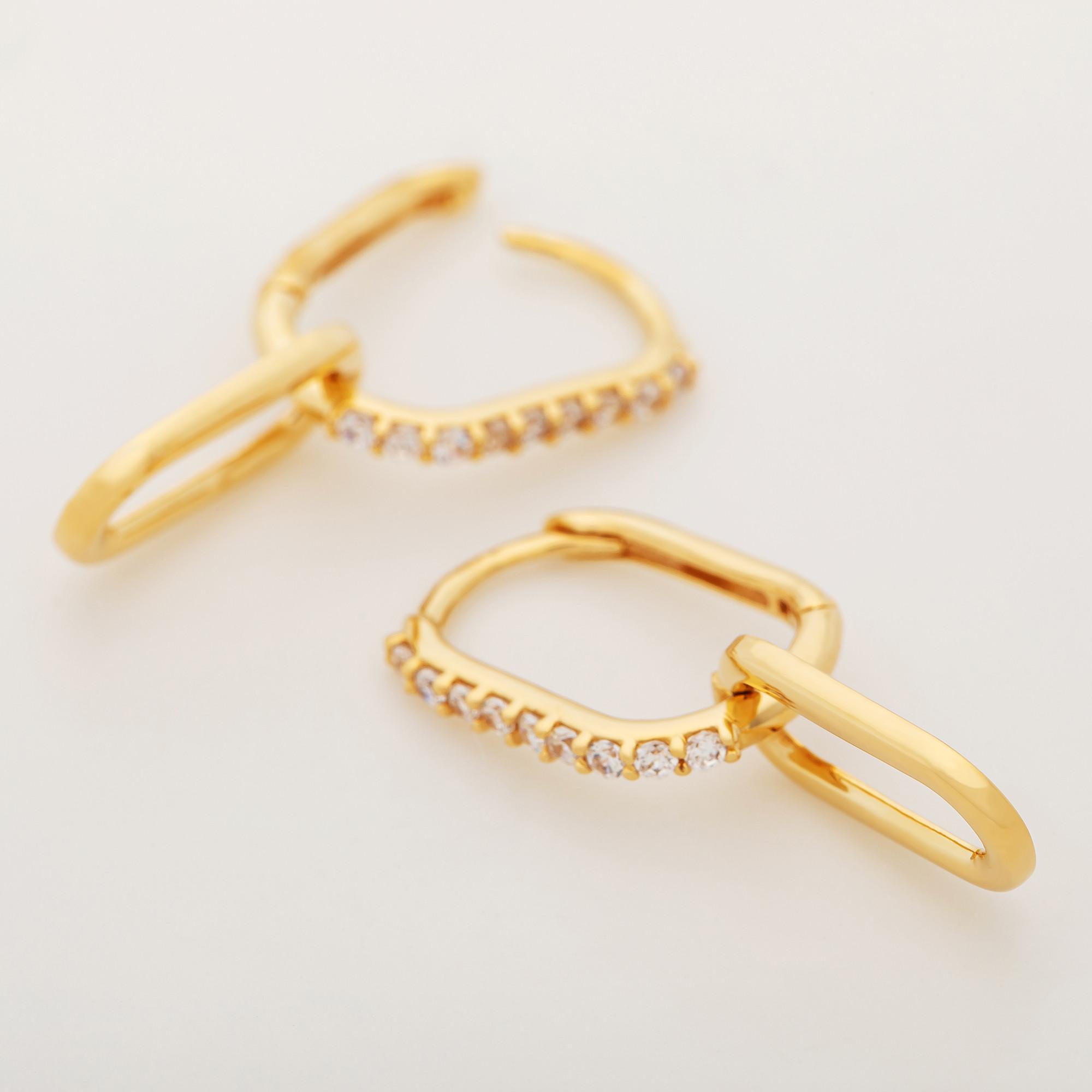 L' Atelier Gold 18 Karat by Manor  Ohrringe 