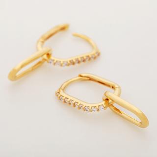 L' Atelier Gold 18 Karat by Manor  Ohrringe 