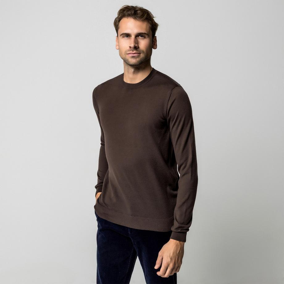 Manor Man Merino Feinstrick Pullover  