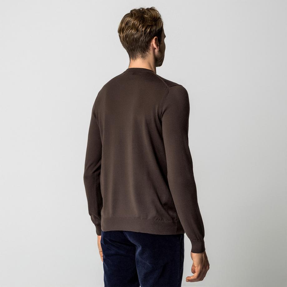 Manor Man Merino Feinstrick Pullover  