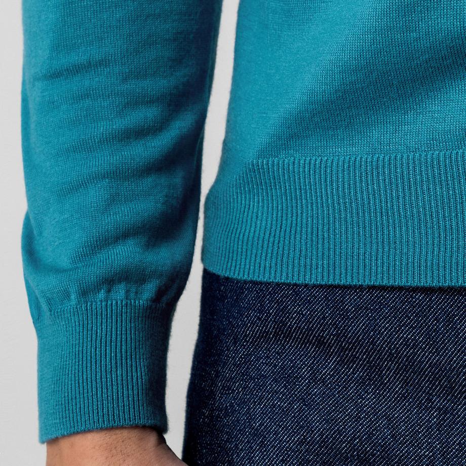 Manor Man Pullover Merino Maglia Fine  