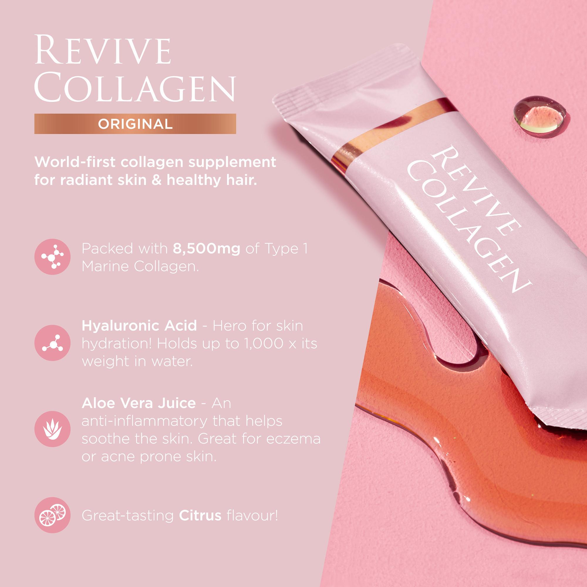 Revive Collagen  Premium Liquid Marine Collagen Drink Supplement 14Days 