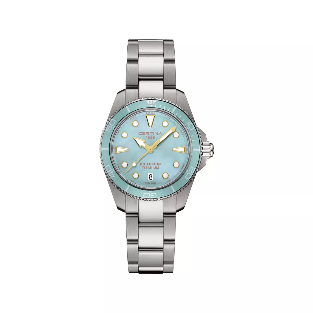 Certina DS Action Watch Silver 34.5mm 3