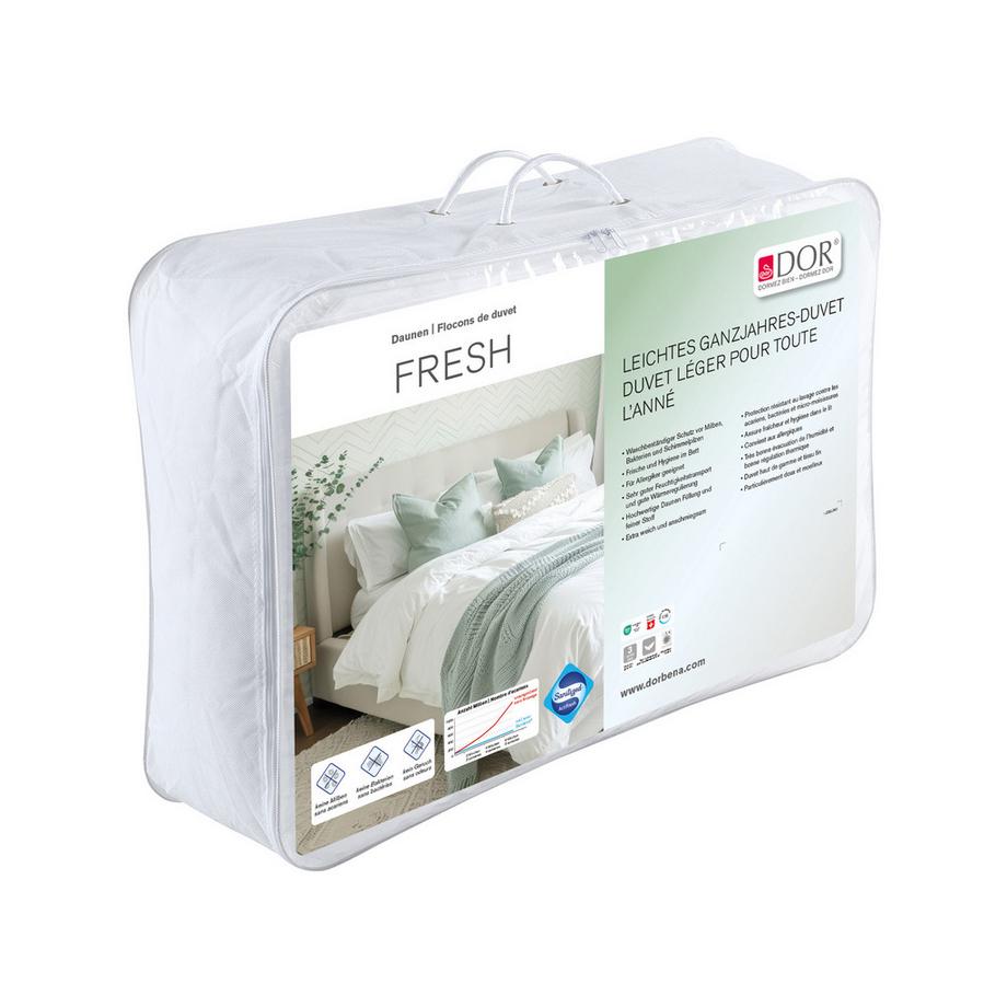 DOR Fresh Piumino leggero per tutto l'anno Sanitized  