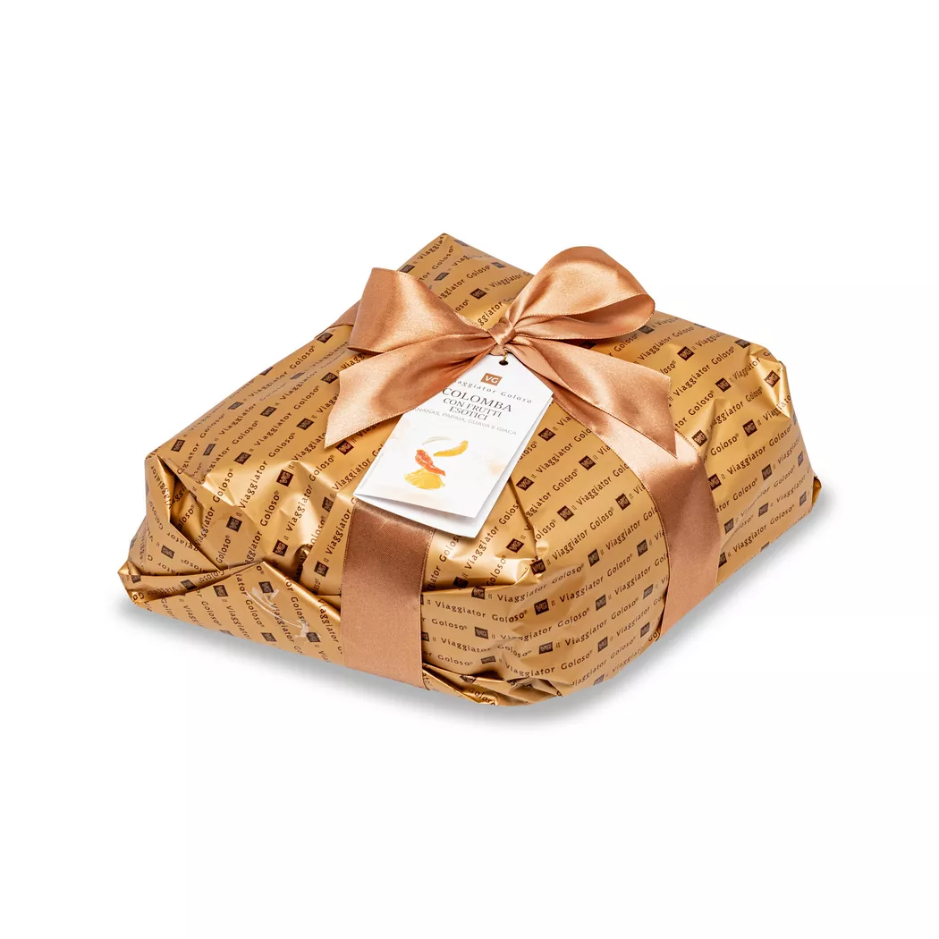 il Viaggiator Goloso - Colomba mit exotischen Früchten, Easter, 1 kg