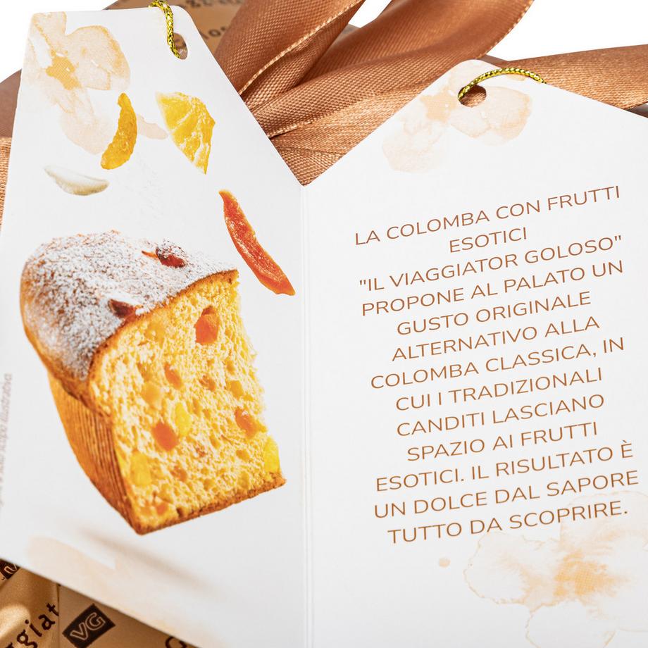 il Viaggiator Goloso EASTER Colomba con Frutti Esotici 
