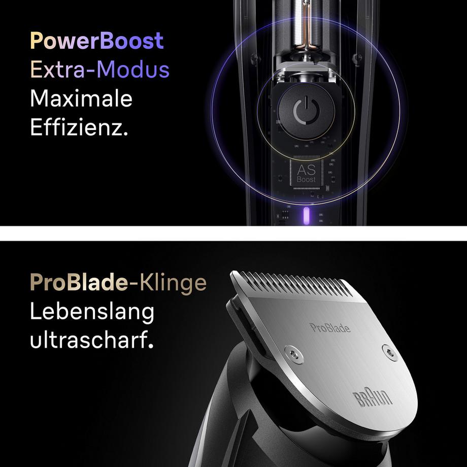 BRAUN Tondeuse à barbe Series 9 Beard Trimmer BT9520 