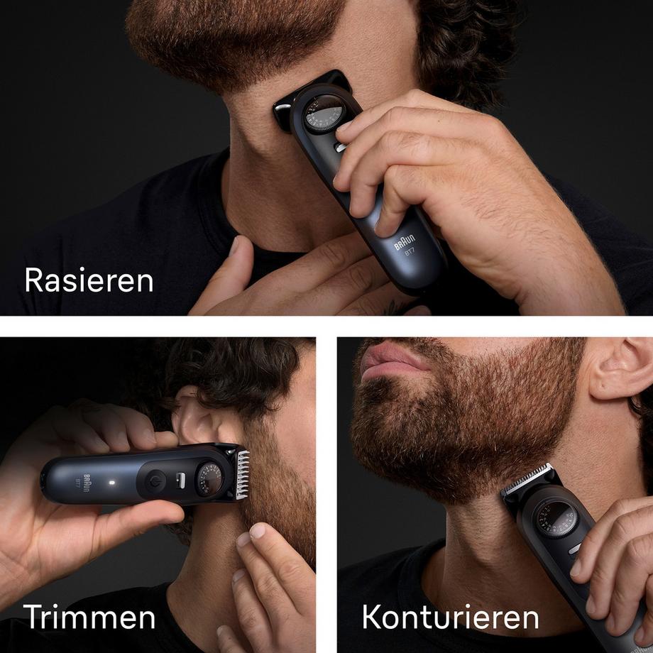 BRAUN Bartschneider Series 7 Beard Trimmer BT7520 