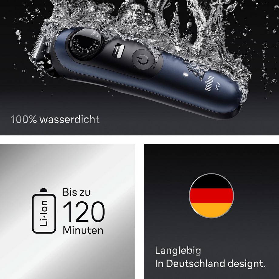 BRAUN Bartschneider Series 7 Beard Trimmer BT7520 